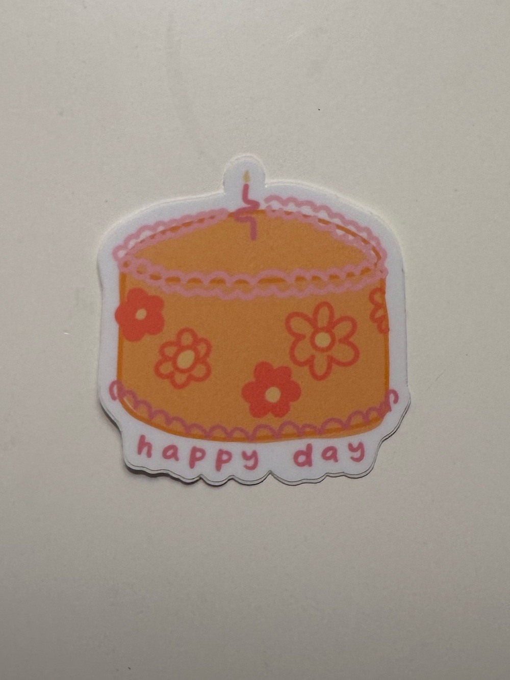 Cake Sticker